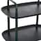 Hello Honey® Main + Mesa™ 3-Tier Modern Plastic and Metal Trolley